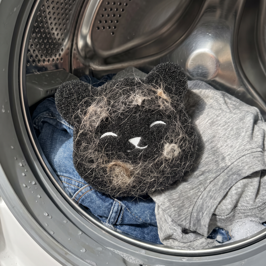 Boules Anti-Peluches Ourson x9 – Spécial Machine à Laver PawsClean
